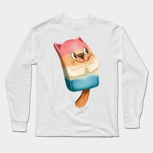 Summer time Pawsicle Long Sleeve T-Shirt